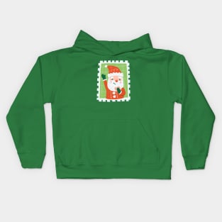 Santa Stamp Kids Hoodie